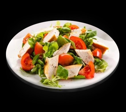 Салат Цезарь с курицей